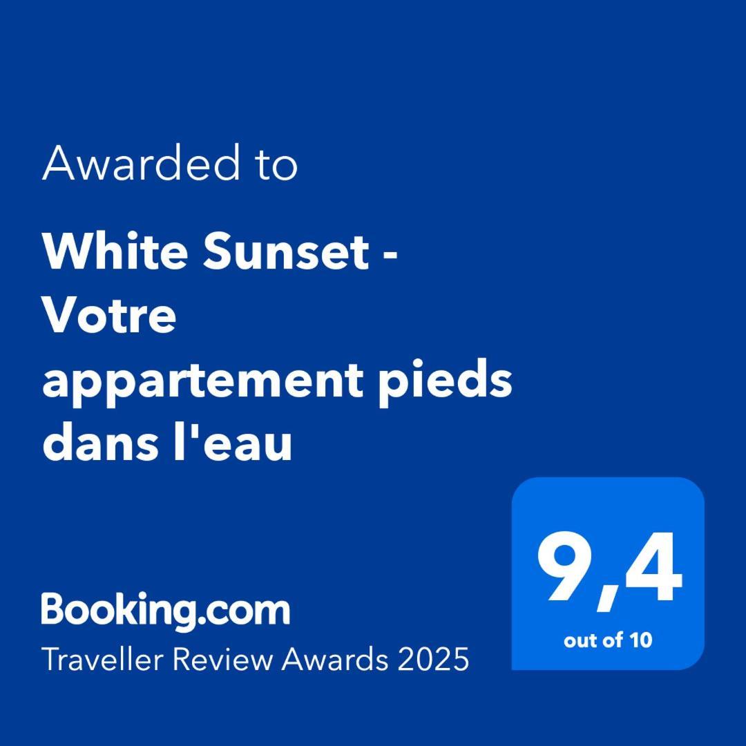 White Sunset - Votre Appartement Pieds Dans L'Eau Trois Bassins Ngoại thất bức ảnh